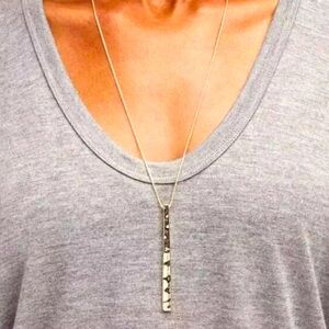 NWT Kendra Scott Gold Zorte Necklace